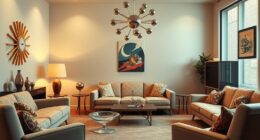 mid century space inspired decor