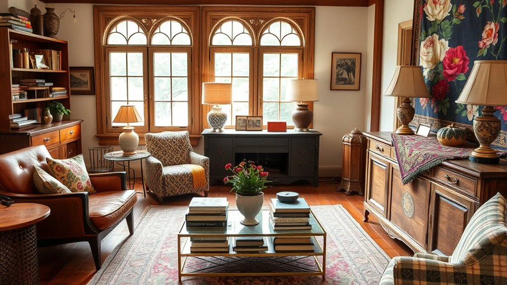 mix vintage eras successfully