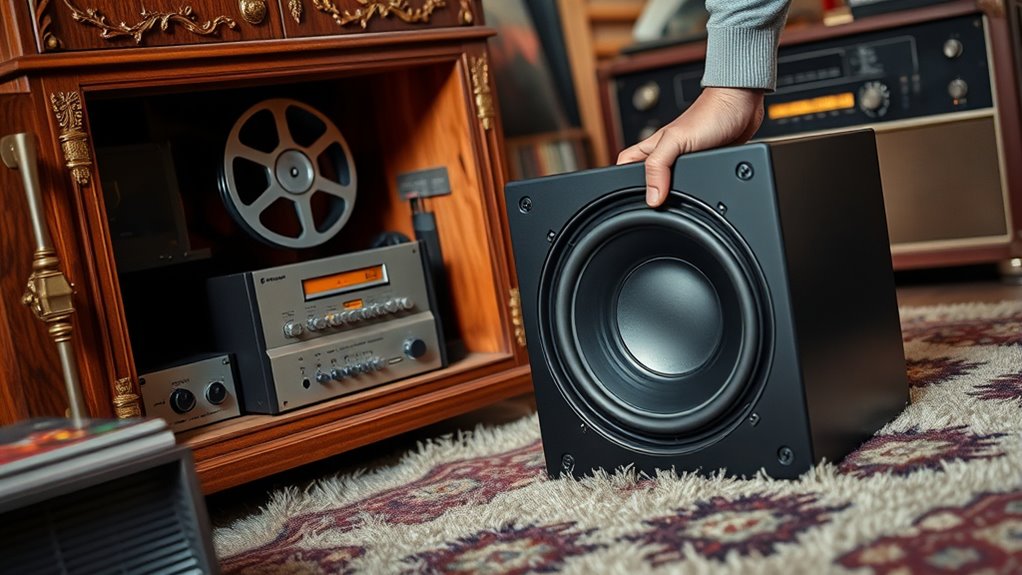 optimal subwoofer placement and settings