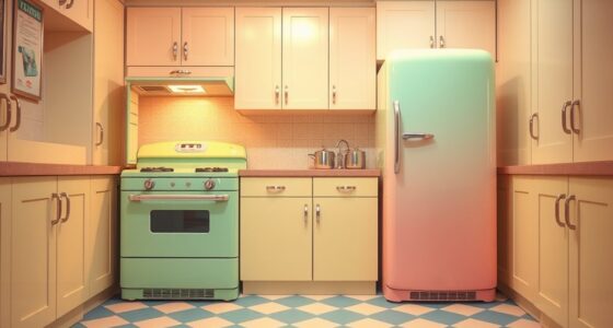 pastel kitchen appliance trend