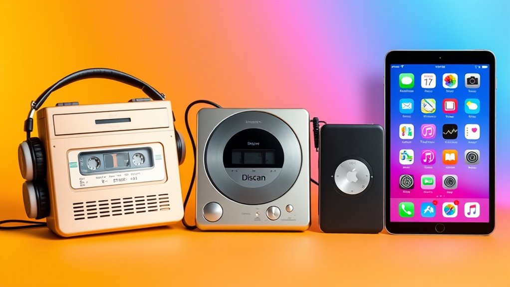 portable music player evolution