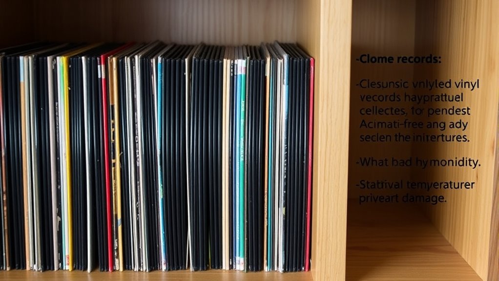proper vinyl record storage