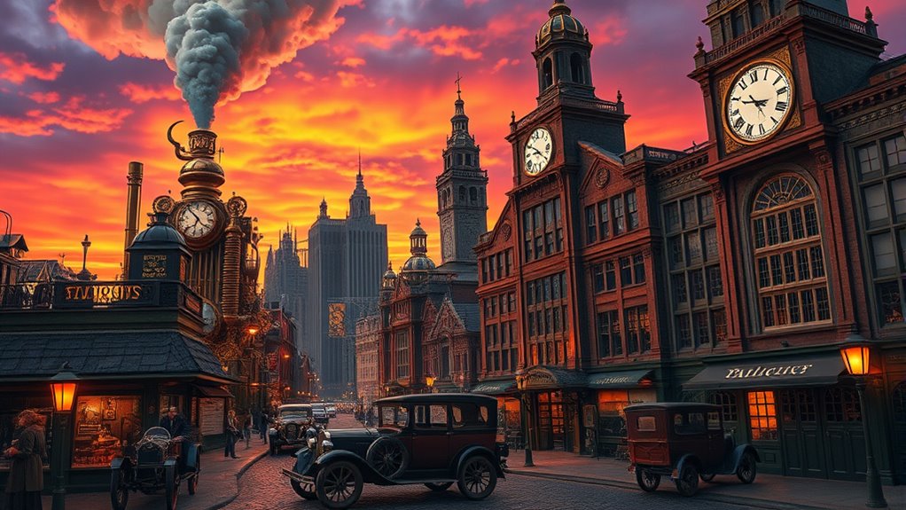 real history of steampunk