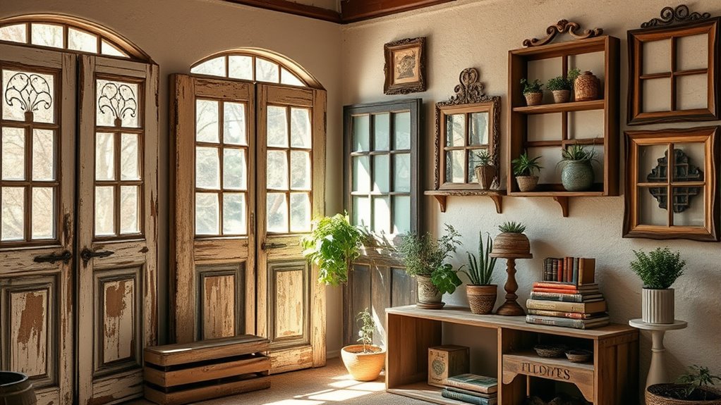 repurposed vintage home decor