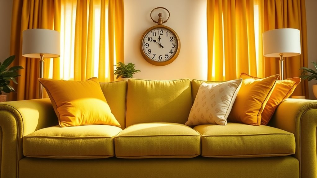 retro colors evoke nostalgia