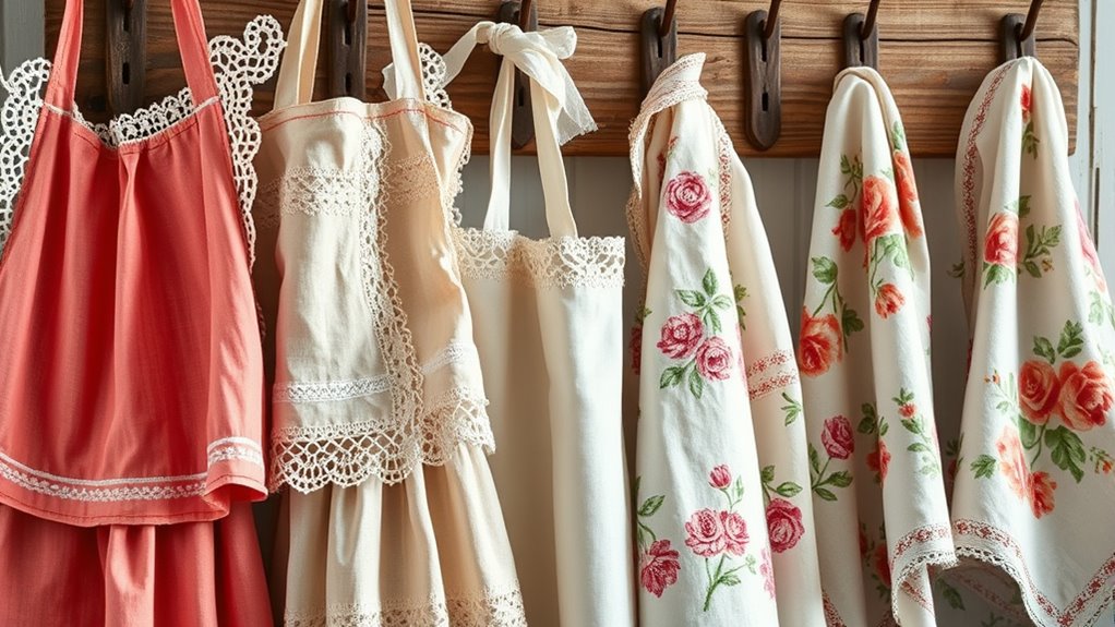 retro culinary textile collection