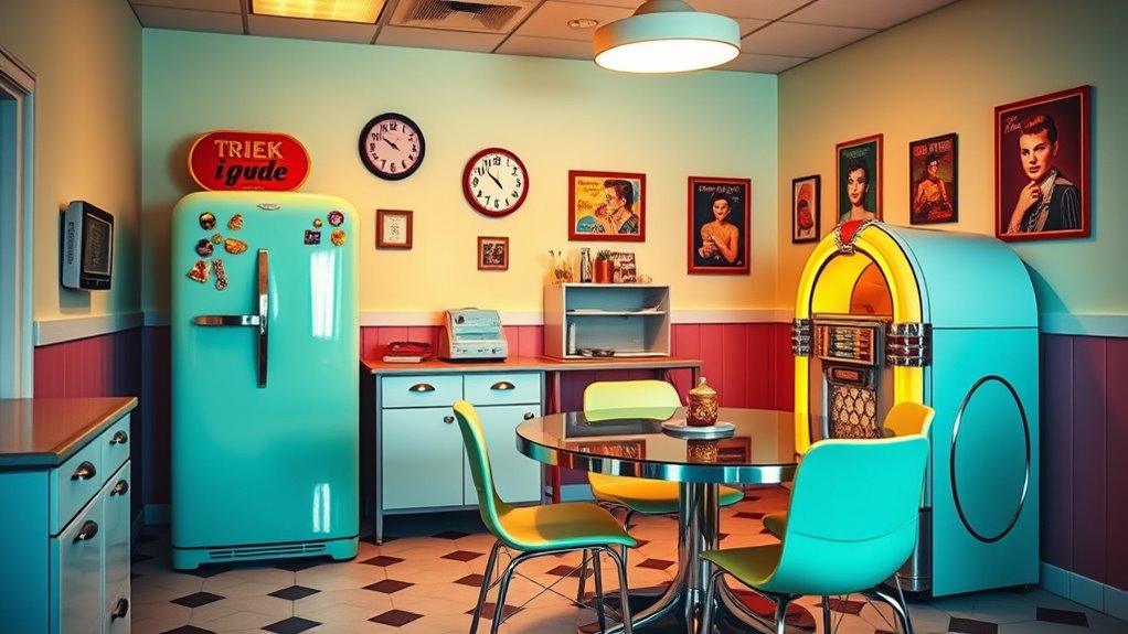 retro decor sparks nostalgia