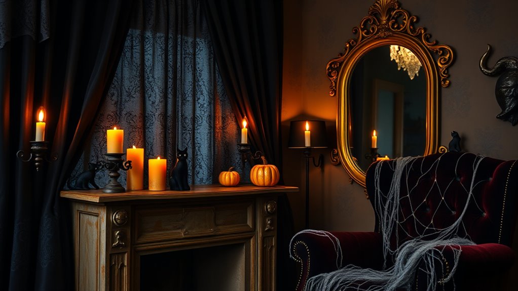 retro halloween nostalgia decor
