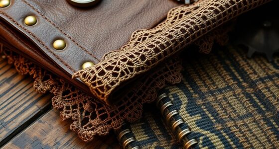 retro industrial fabric selection