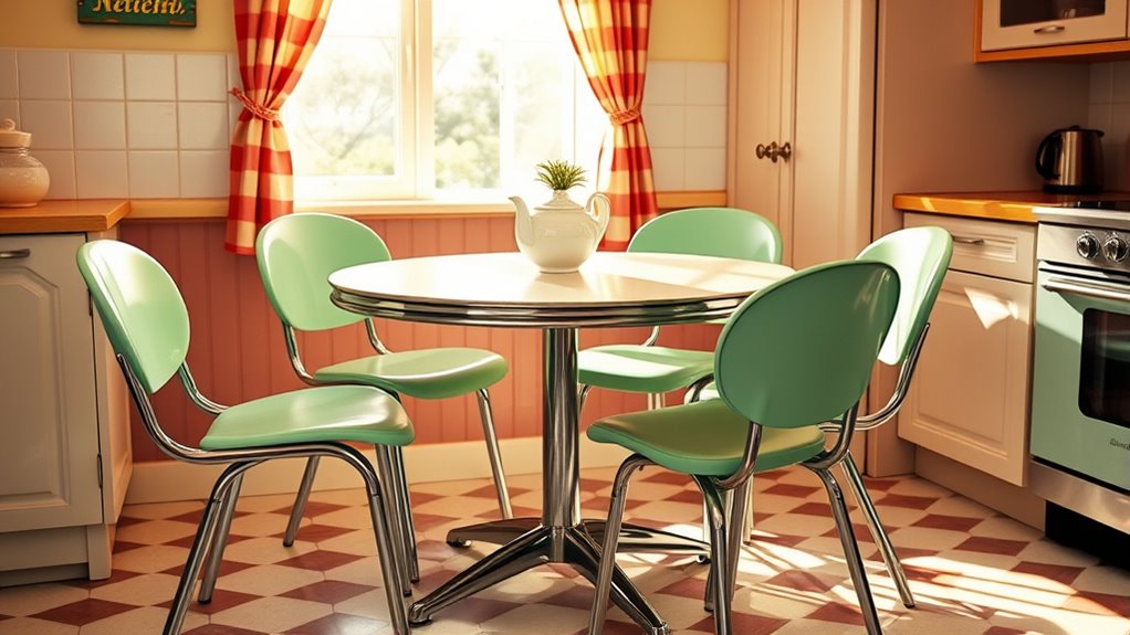 retro kitchen dinette set