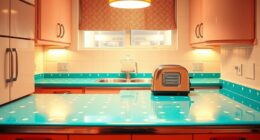 retro laminate kitchen surfaces
