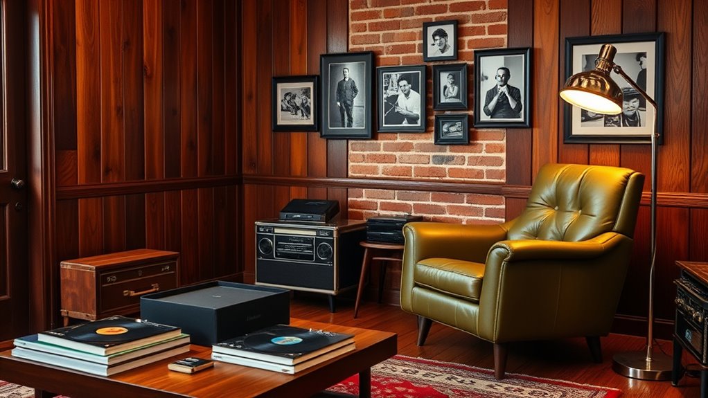 retro man cave decor