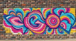 retro mural art revival