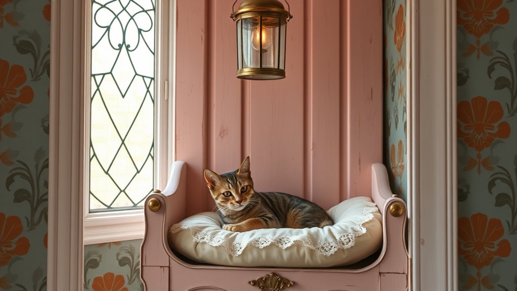 retro pet decor blending nostalgia