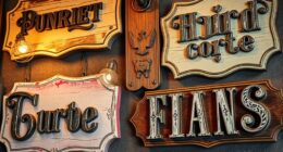 retro style wall art