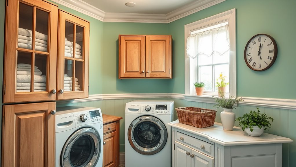 retro stylish utility space