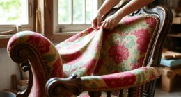revamp vintage chair upholstery