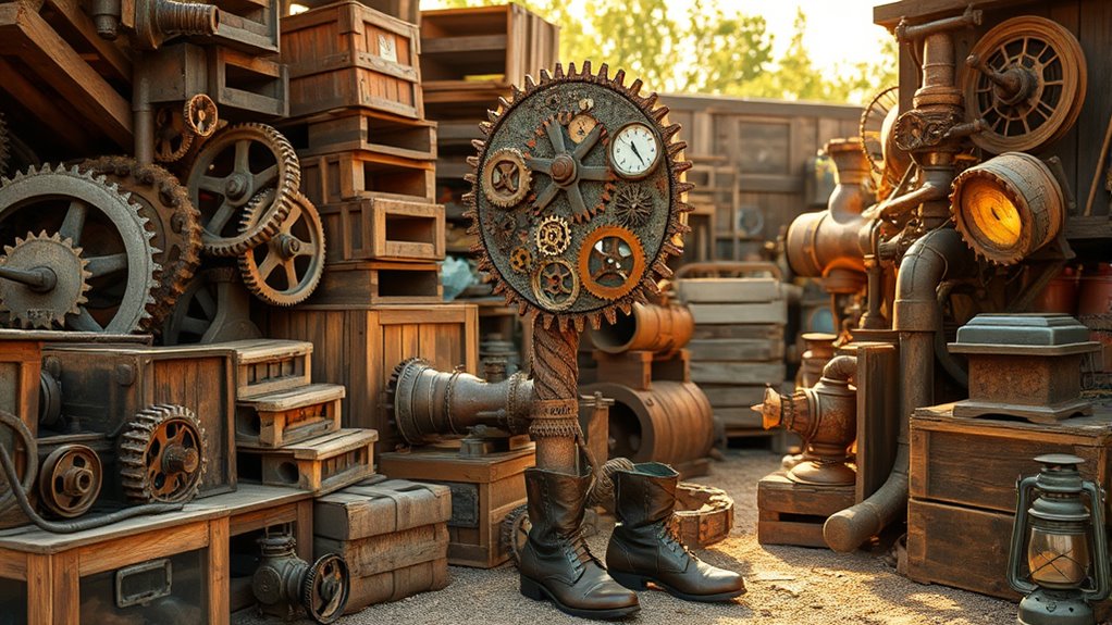 salvage treasures for steampunk