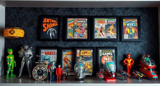sci fi comic decor ideas