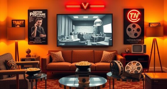 screen inspired retro interiors