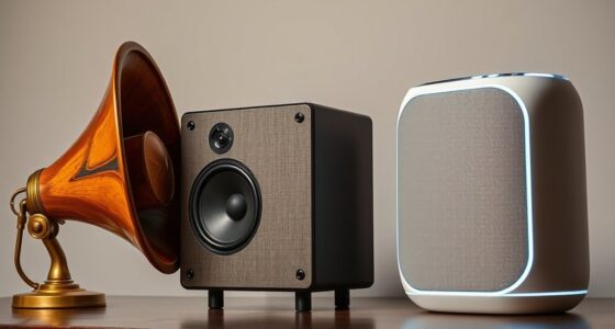 speaker technology through time