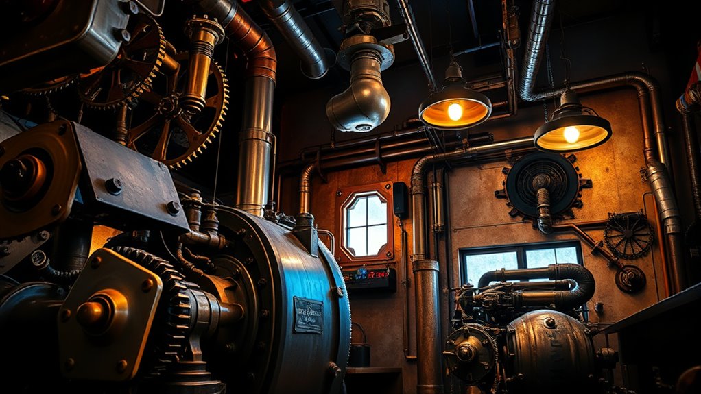 steam ornate victorian craftsmanship