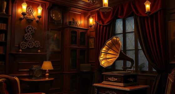 steampunk ambiance with sound