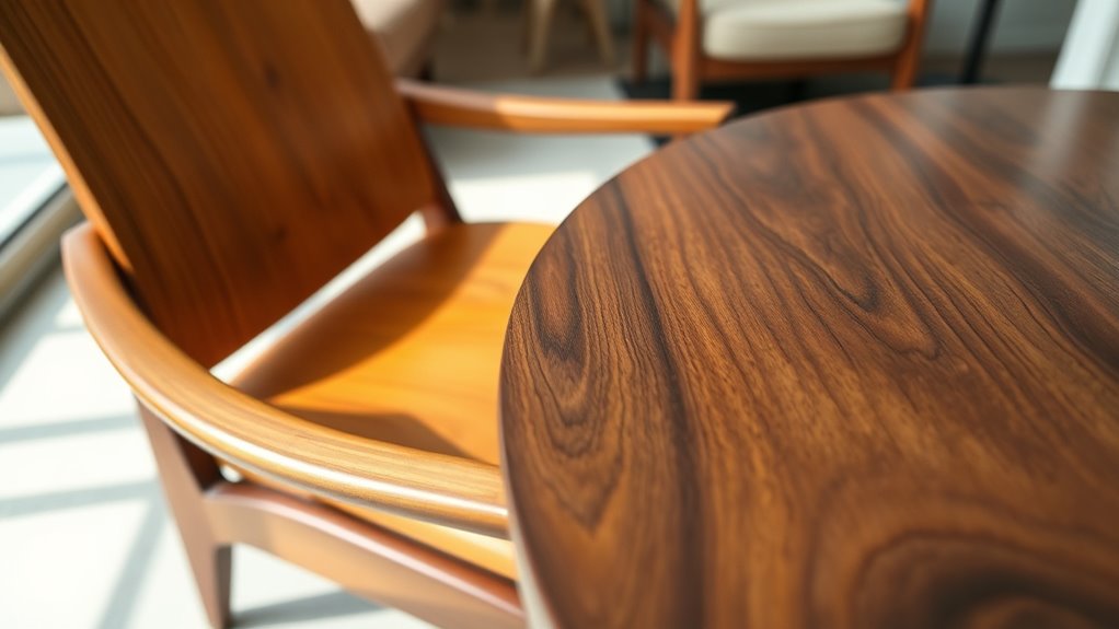 teak and walnut preference