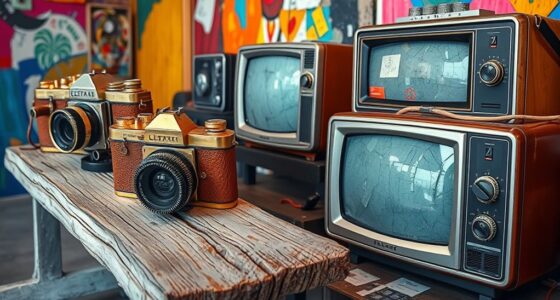 transforming old tech into art