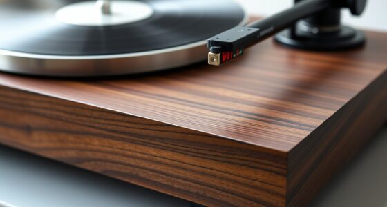 turntable base and sound