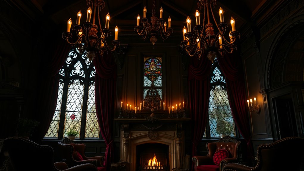 victorian gothic revival decor