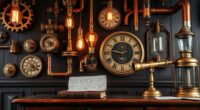 victorian inspired steampunk decor