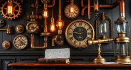 victorian inspired steampunk decor