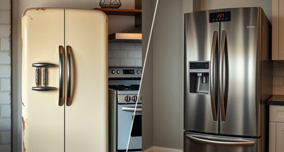 vintage appliances vs modern
