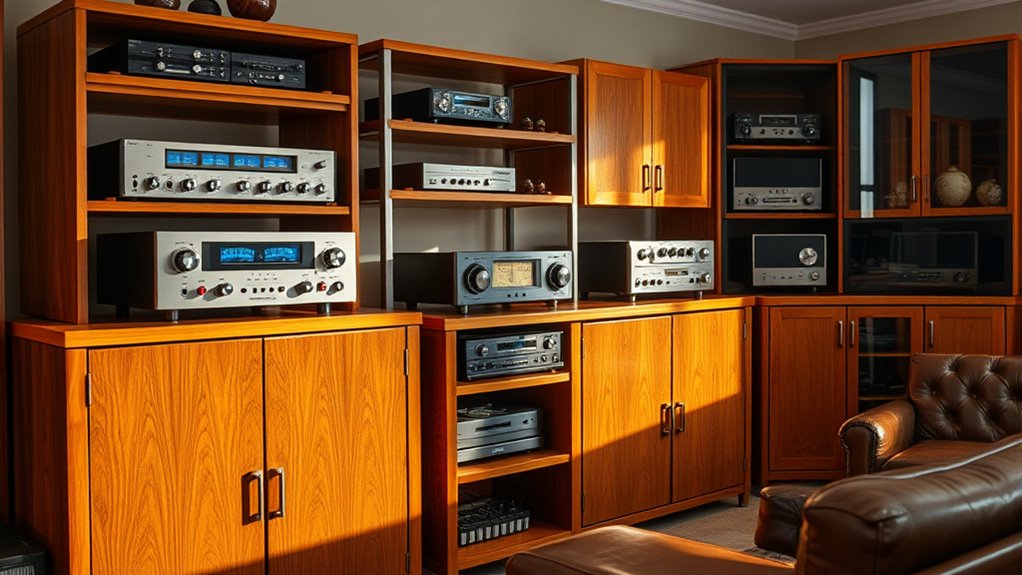vintage audio furniture overview