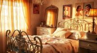 vintage bedroom romance decor