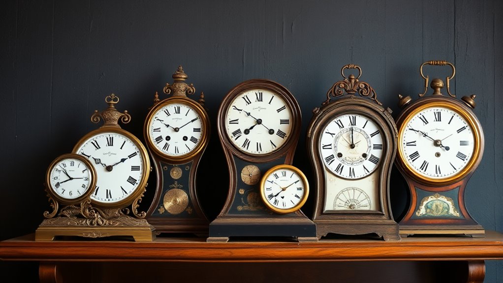 vintage clocks obsession details