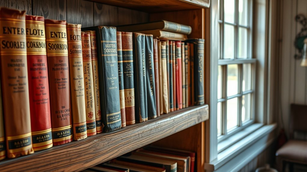 vintage cookbook collectibles exhibit