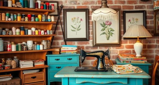 vintage craft room ideas
