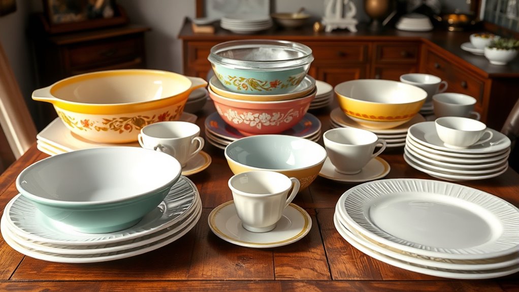 vintage dish collecting passion