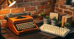 vintage keyboard decor ideas