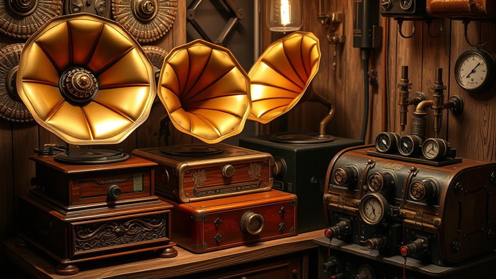 vintage mechanical audio craftsmanship
