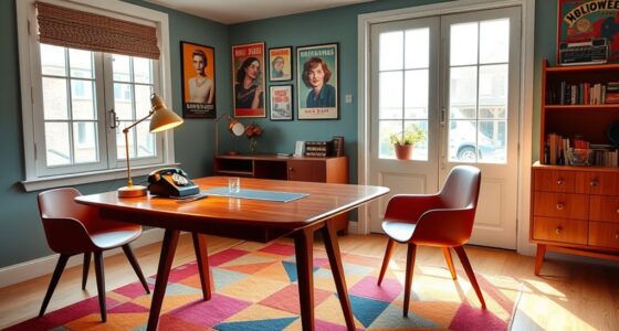 vintage office decor inspiration