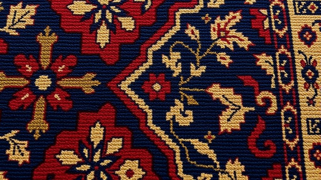 vintage rug pattern origins