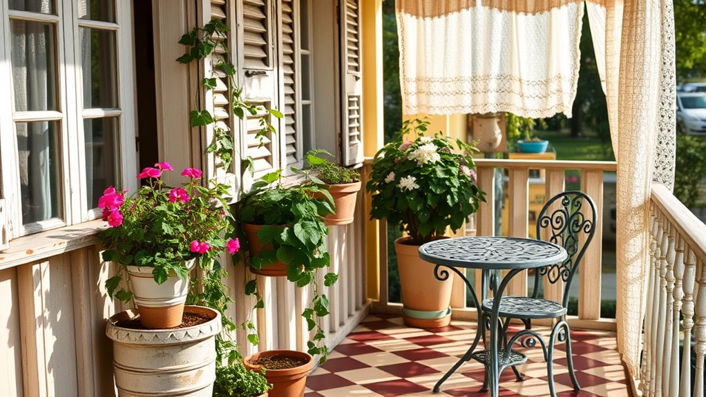 vintage small outdoor retreat