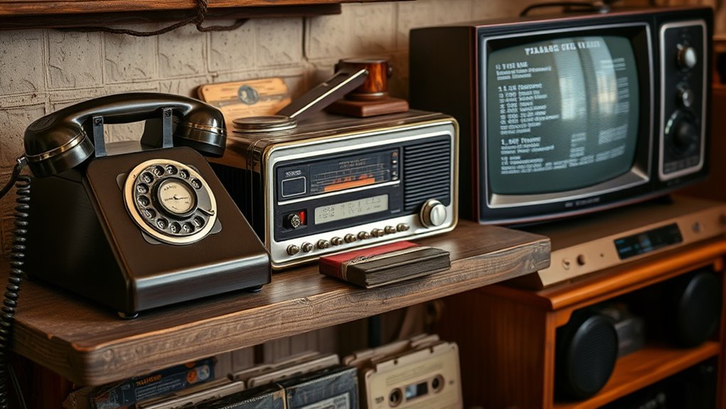 vintage tech display tips