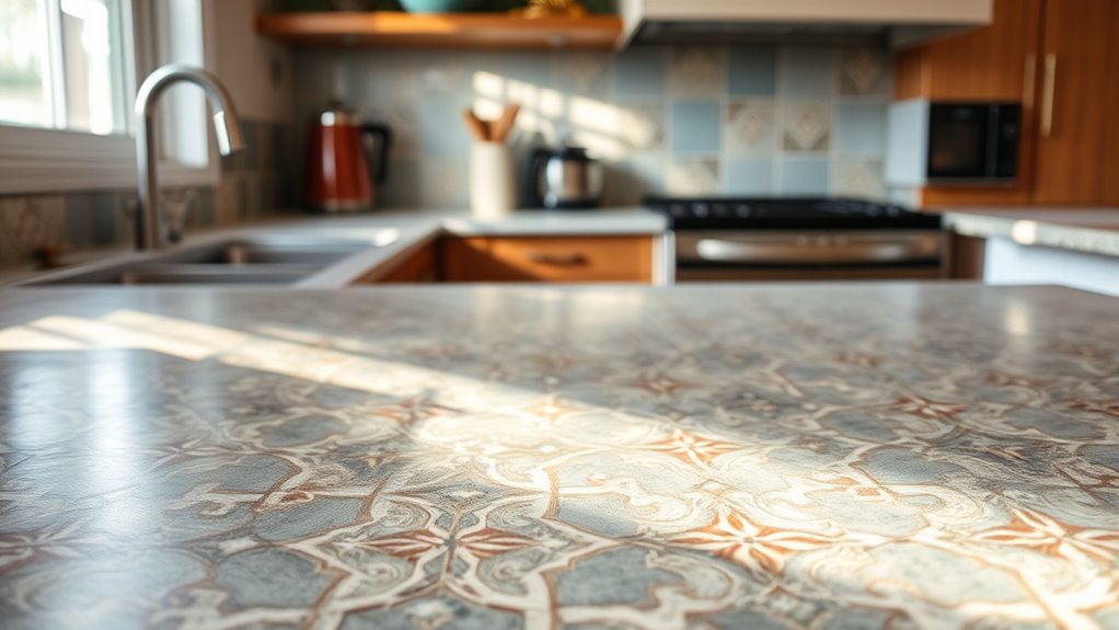 vintage tile countertop resurgence