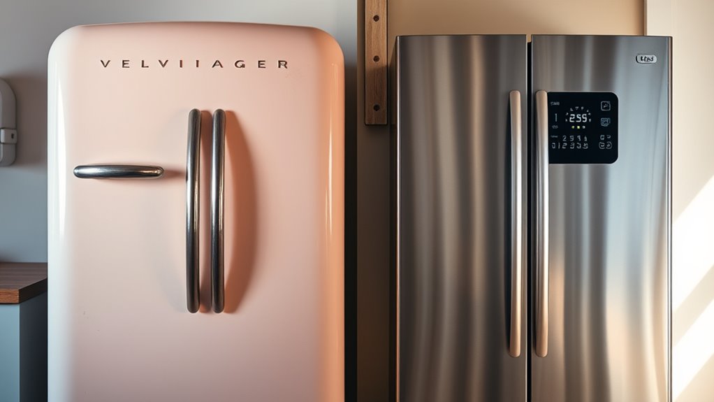 vintage vs modern efficiency