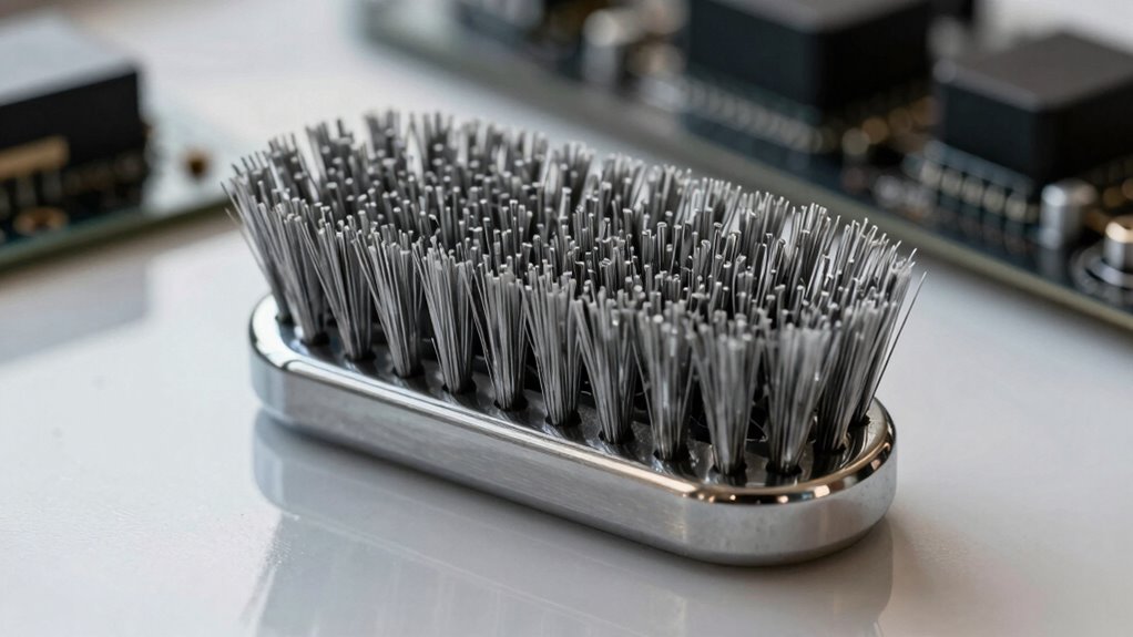 anti static brushes prevent electrostatic damage