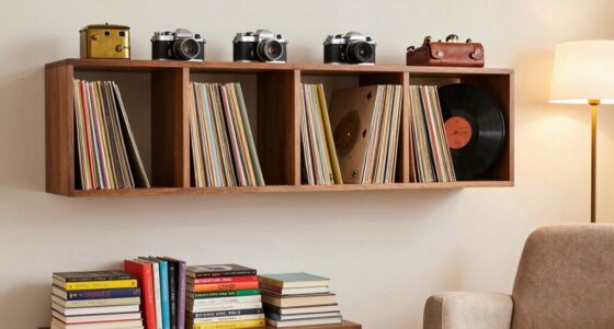 arrange collectibles for display